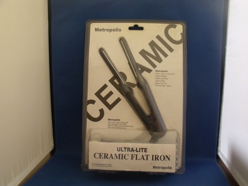 Futura Ultra Lite 1/2-Inch Flat Ceramic Iron - The Fast-Heating Marvel!