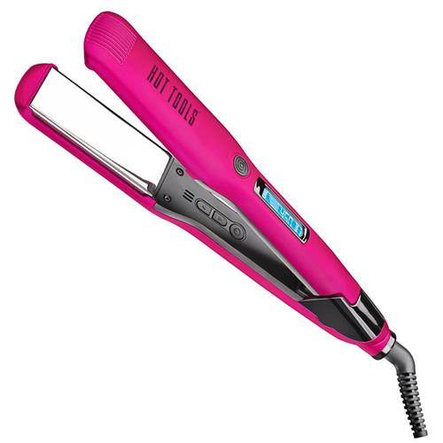 Hot Tools Fabulous Fuchsia 1.5-Inch Digital Salon Flat Iron - Your Styling Dream!