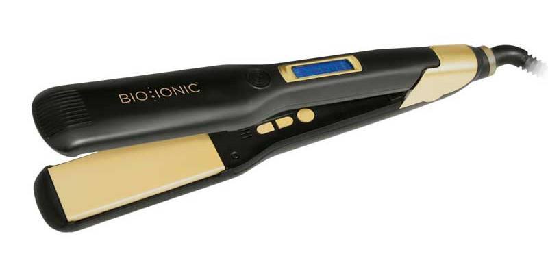 Bio Ionic Gold Pro 1.5-Inch Flat Iron - Unleash Your Hair's Shine!
