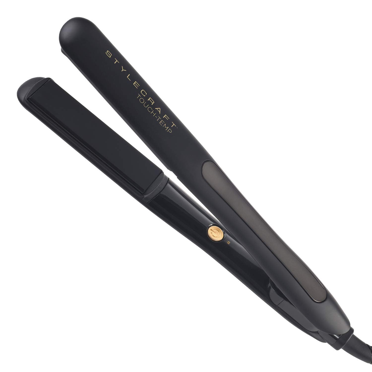 Stylecraft Touch-temp 1-Inch Digital Styling Iron - Sleek Black