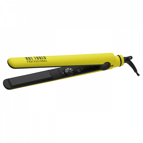 Hot Tools Bee Yellow 1-Inch Salon Flat Iron - Unleash Your Inner Stylist!